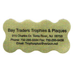 Bay Traders Trophies & Plaques Custom Label
